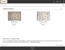 Tablet Screenshot of linnenbuch-shop.de